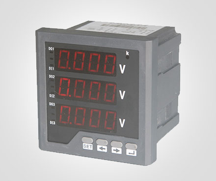 96*96三相數(shù)顯電壓表
