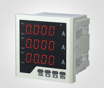 96*96三相電流數顯表/數碼三相電流表